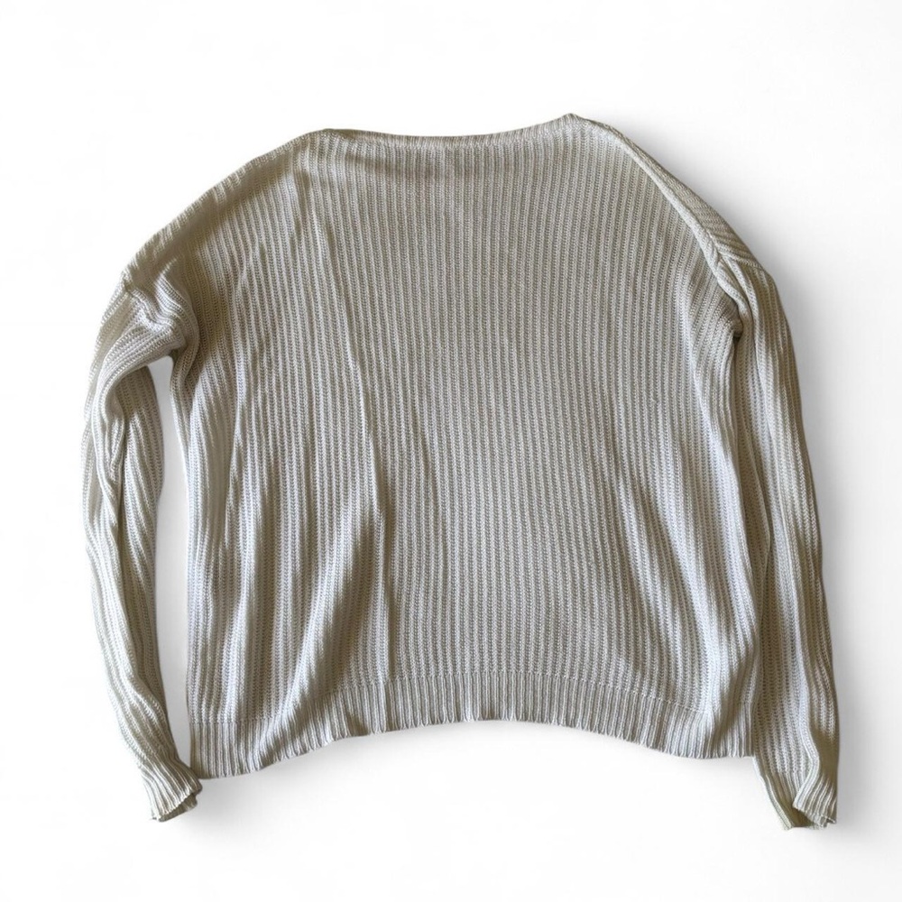 Cream Knit Sweater - Picture 2 of 6
